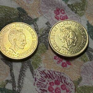 Denmark 20 Kroner 1999 Queen Margrethe II Circulated World Coin